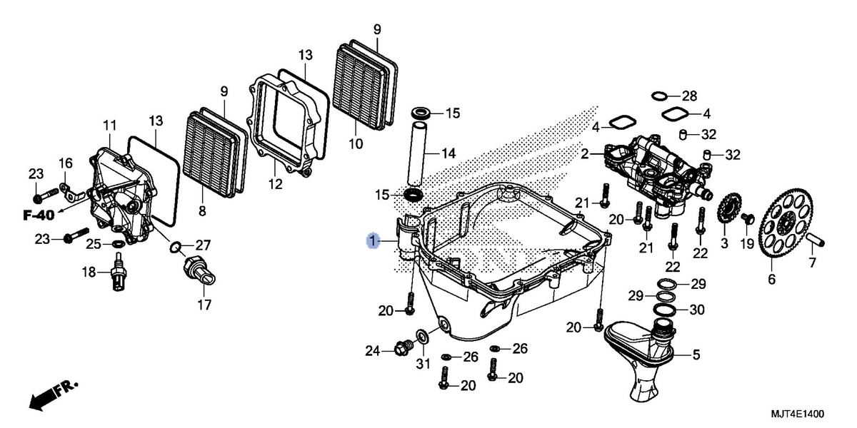 Honda OEM part 11211-MJT-E00