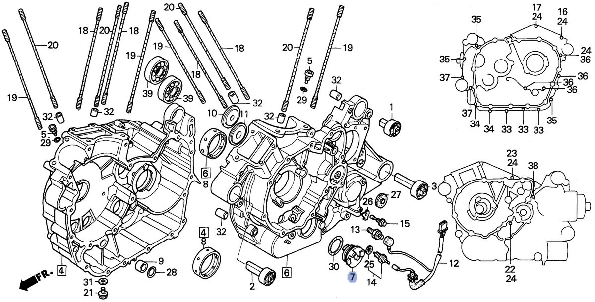 Honda OEM part 11211-MK7-770