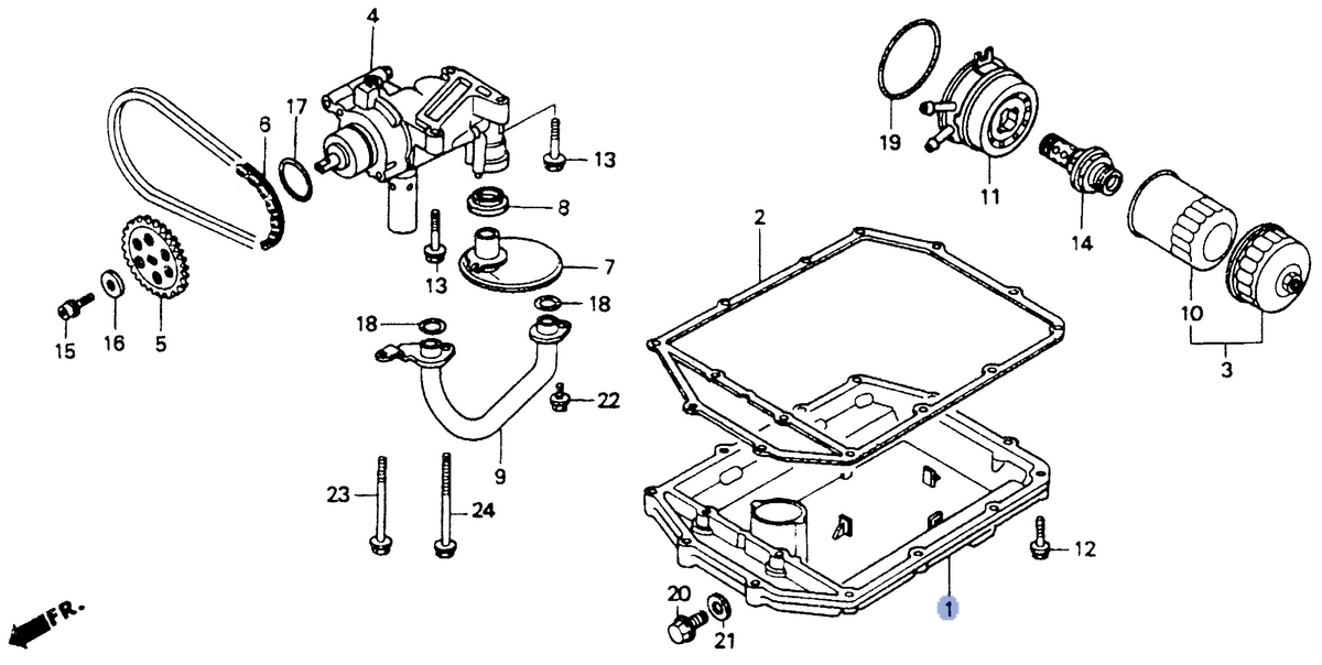 Honda OEM part 11211-MT3-000