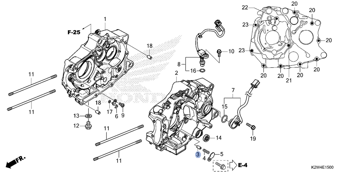 Honda OEM part 11215-KYZ-900