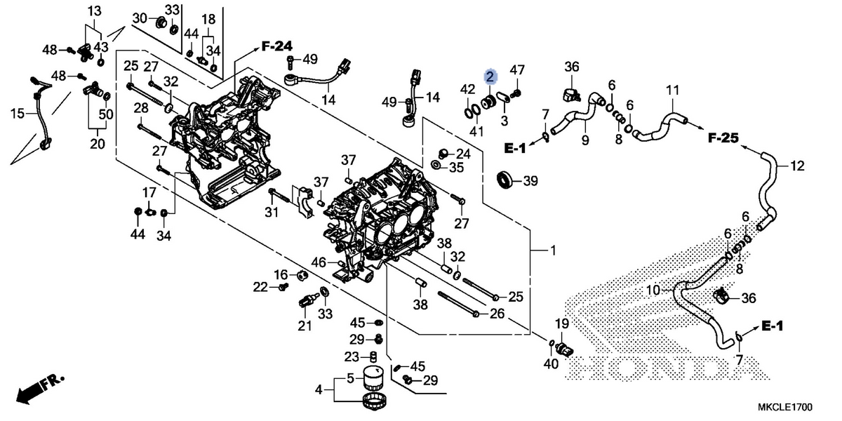 Honda OEM part 11216-MKC-A00