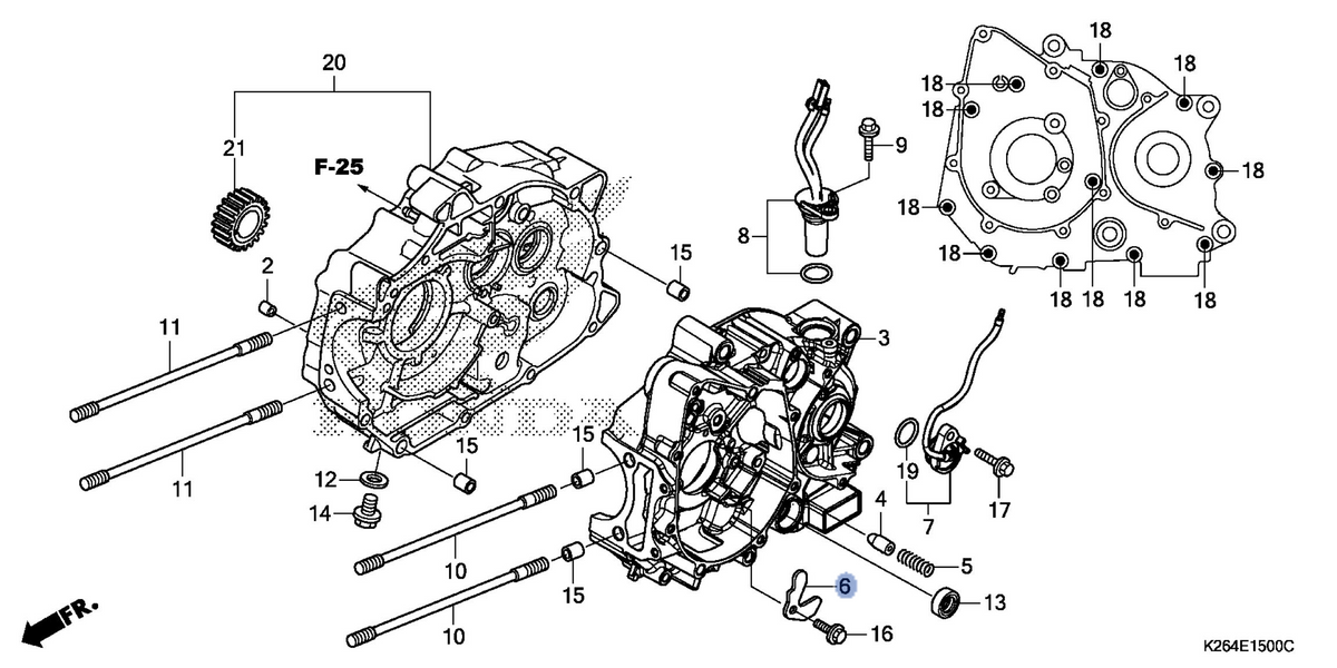 Honda OEM part 11218-KYZ-900