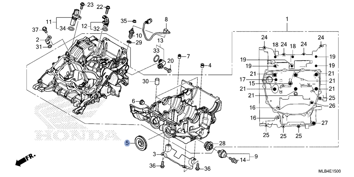 Honda OEM part 11221-MLB-D00