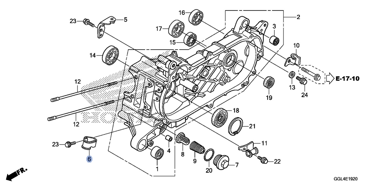 Honda OEM part 11241-GFC-770