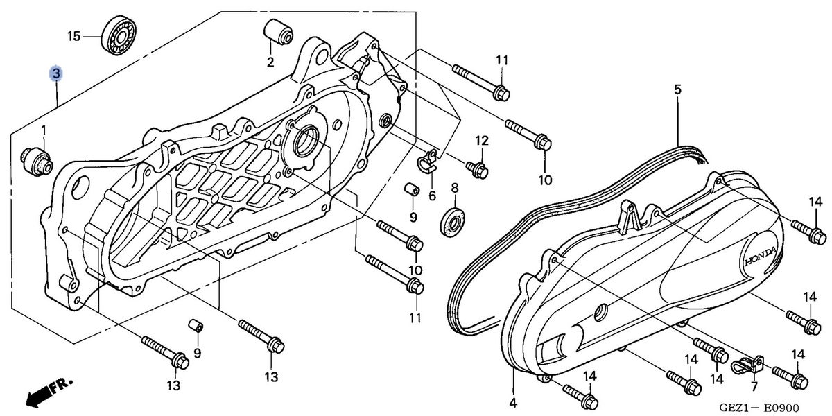 Honda OEM part 11300-GEZ-010