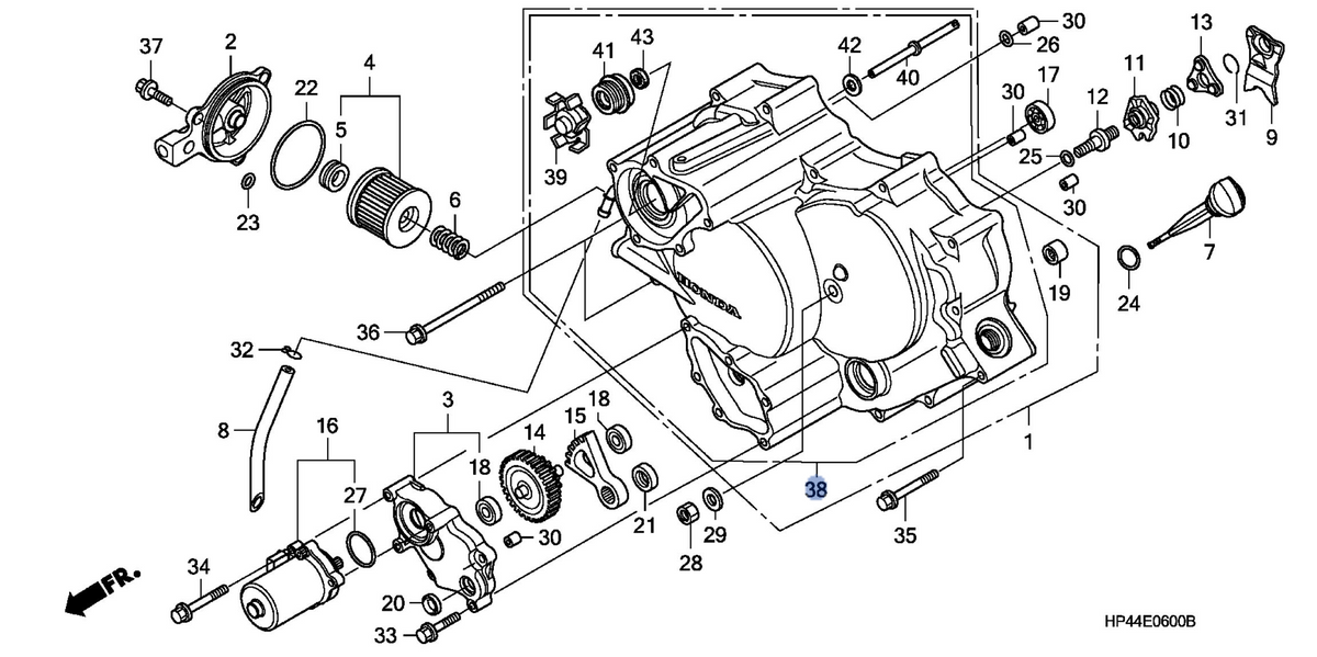 Honda OEM part 11300-HP4-600