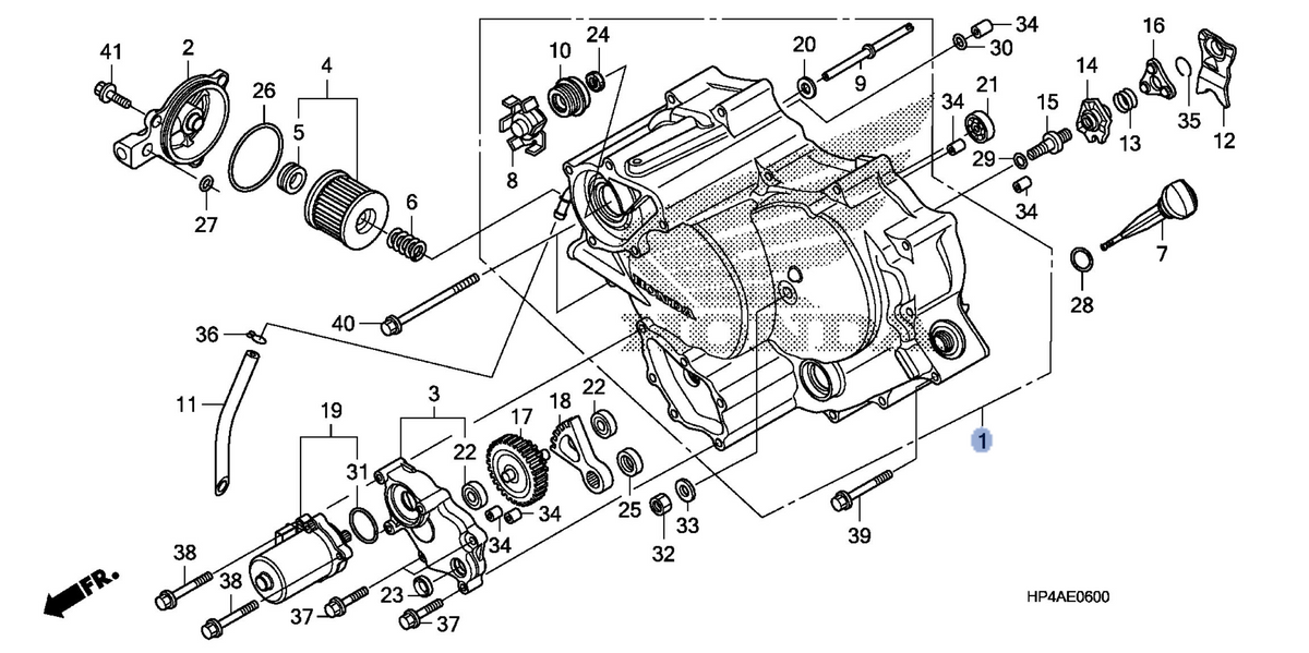 Honda OEM part 11300-HP5-000