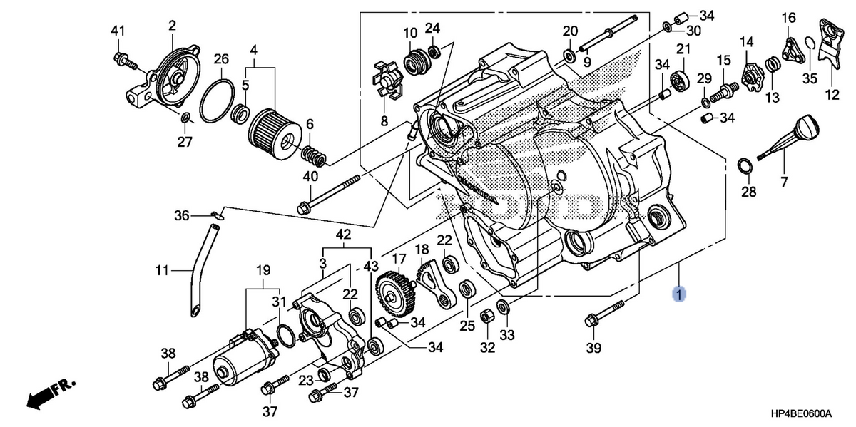 Honda OEM part 11300-HP5-L10