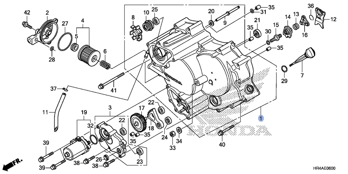Honda OEM part 11300-HR0-E00
