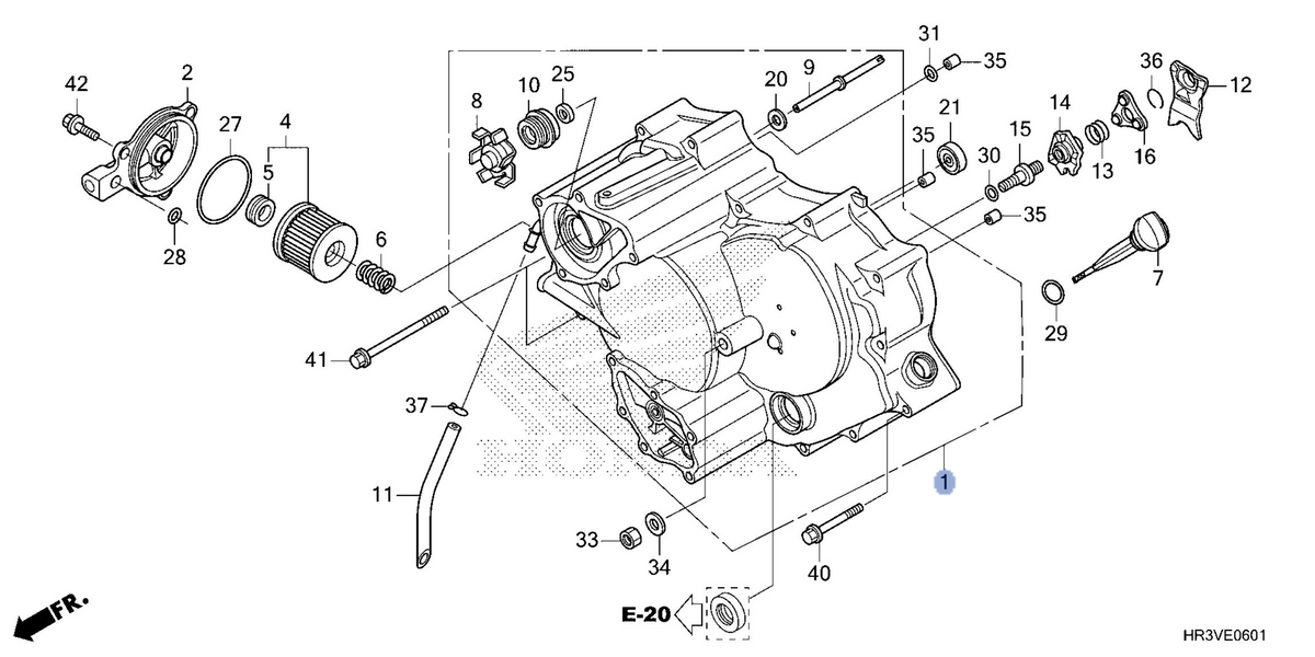 Honda OEM part 11300-HR3-WB0