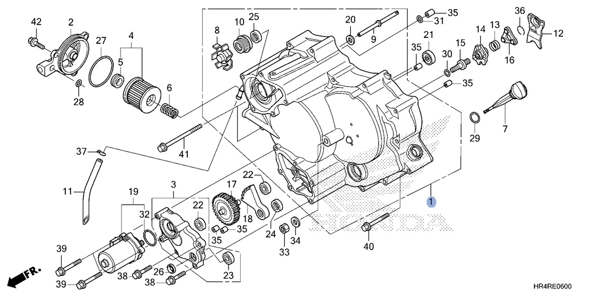 Honda OEM part 11300-HR5-A70