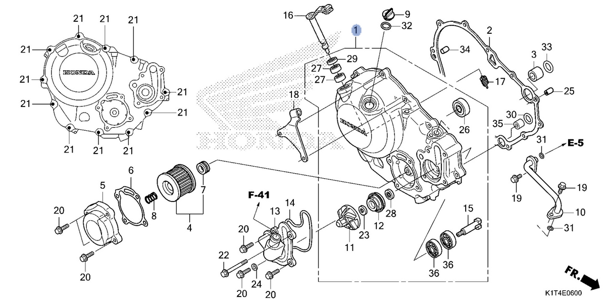 Honda OEM part 11300-K1T-E10