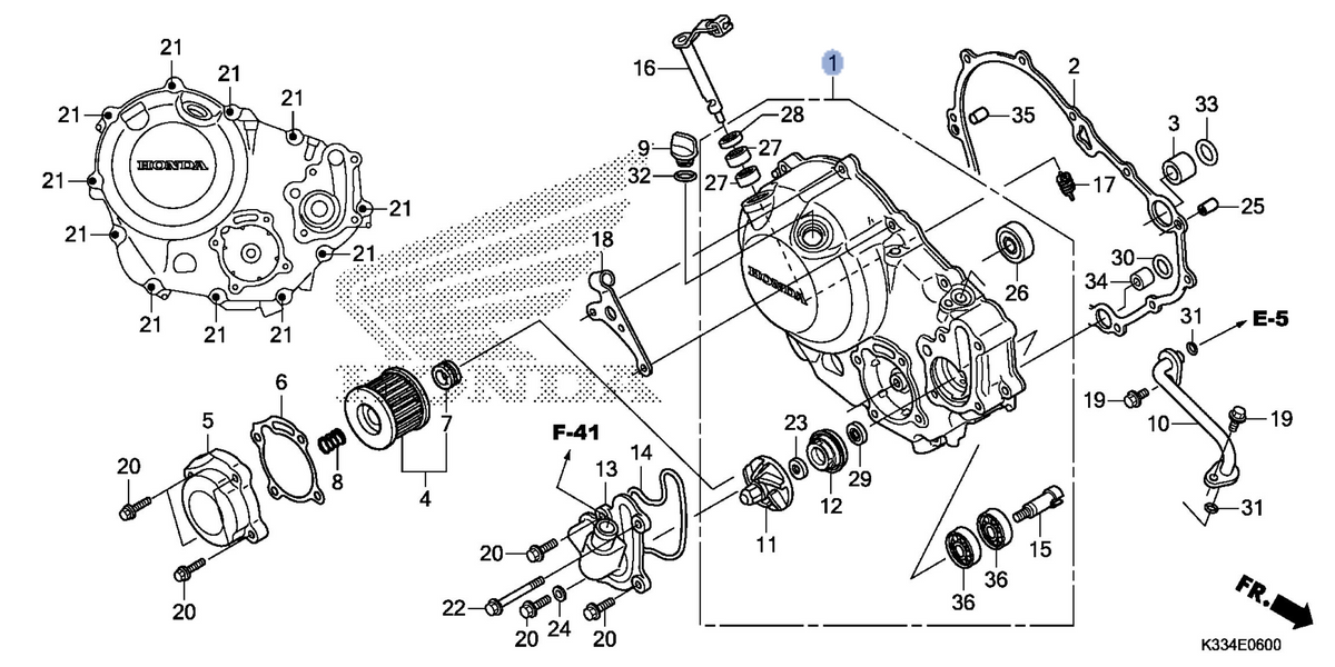 Honda OEM part 11300-K75-T50