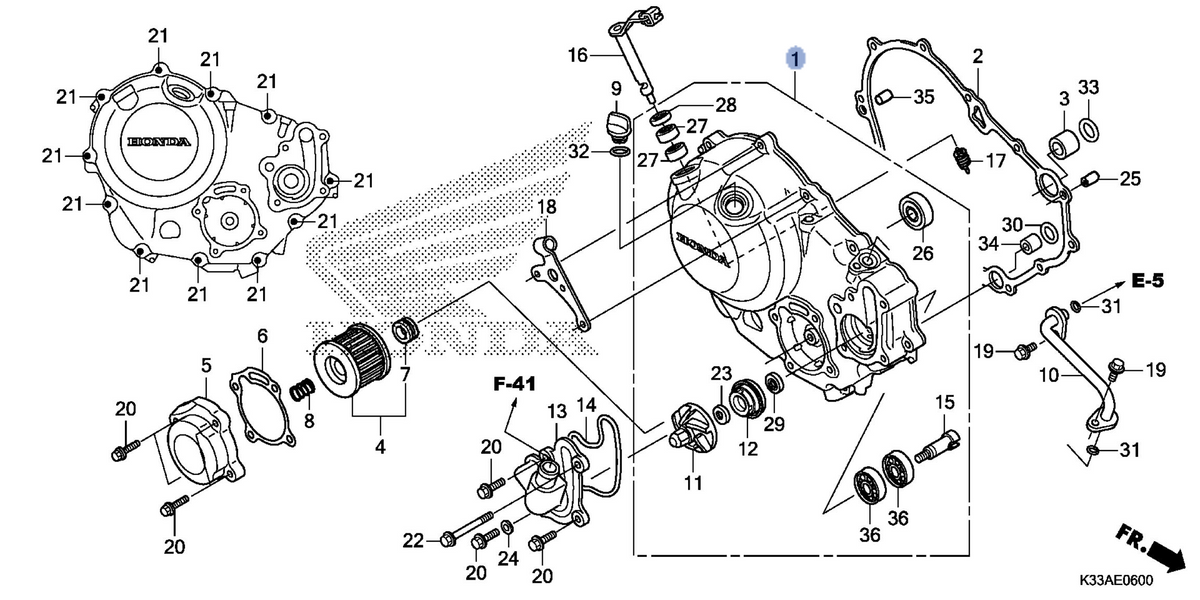 Honda OEM part 11300-K75-T70