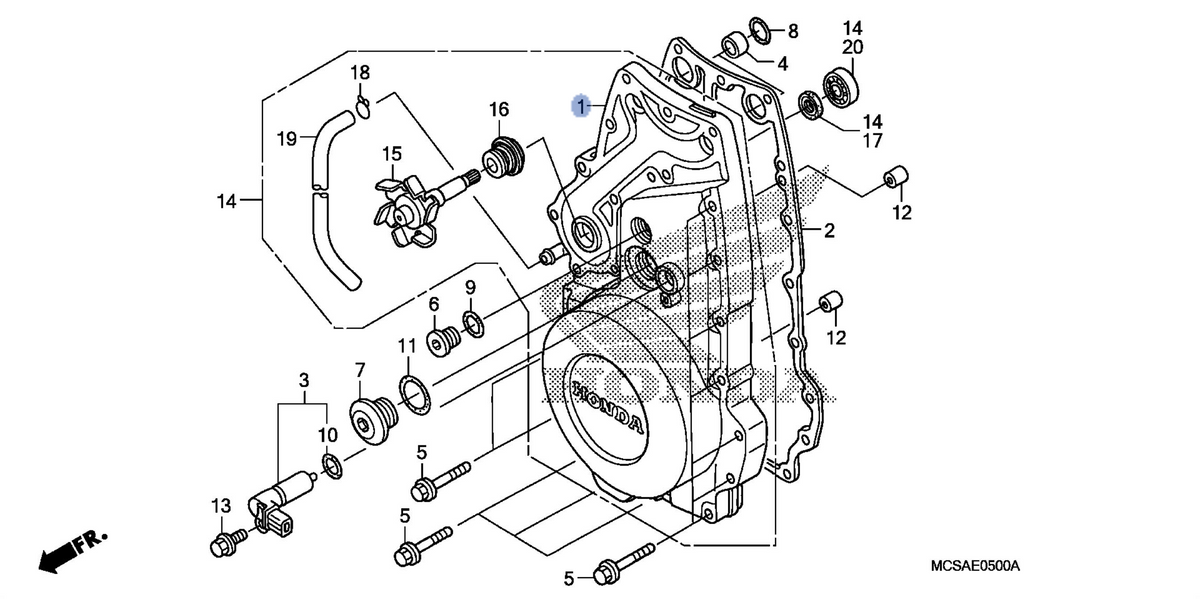 Honda OEM part 11300-MCS-305