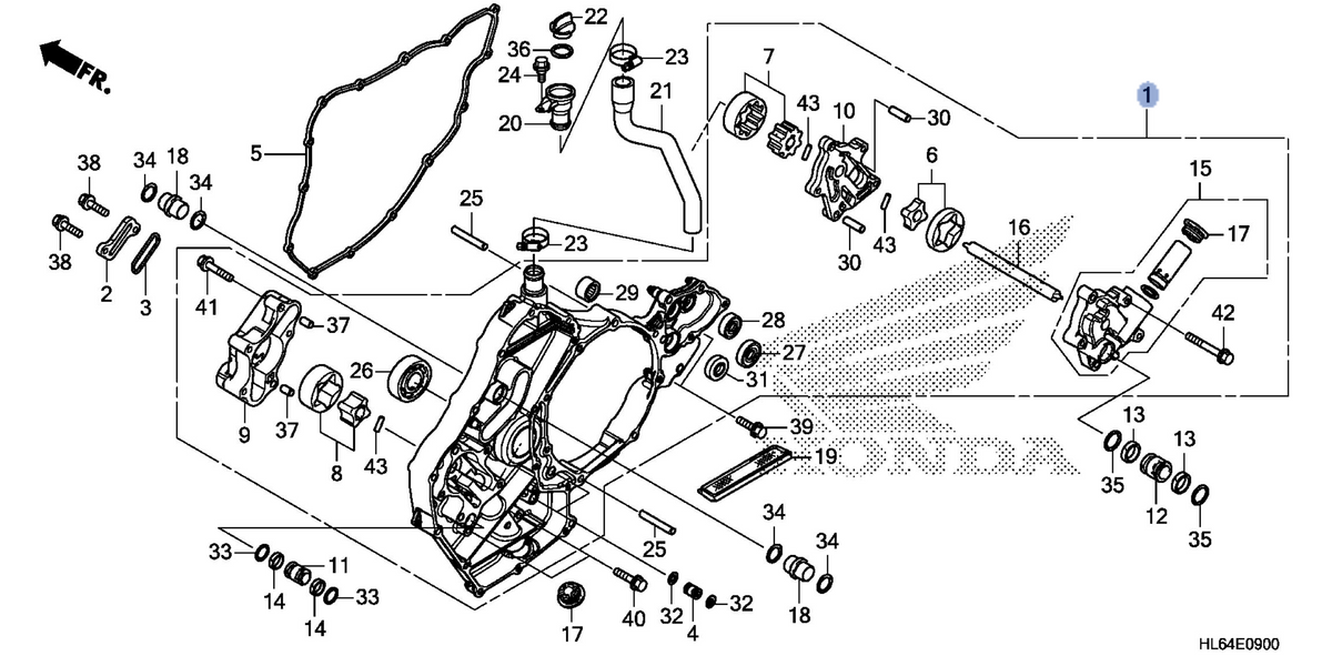 Honda OEM part 11310-HL6-A00
