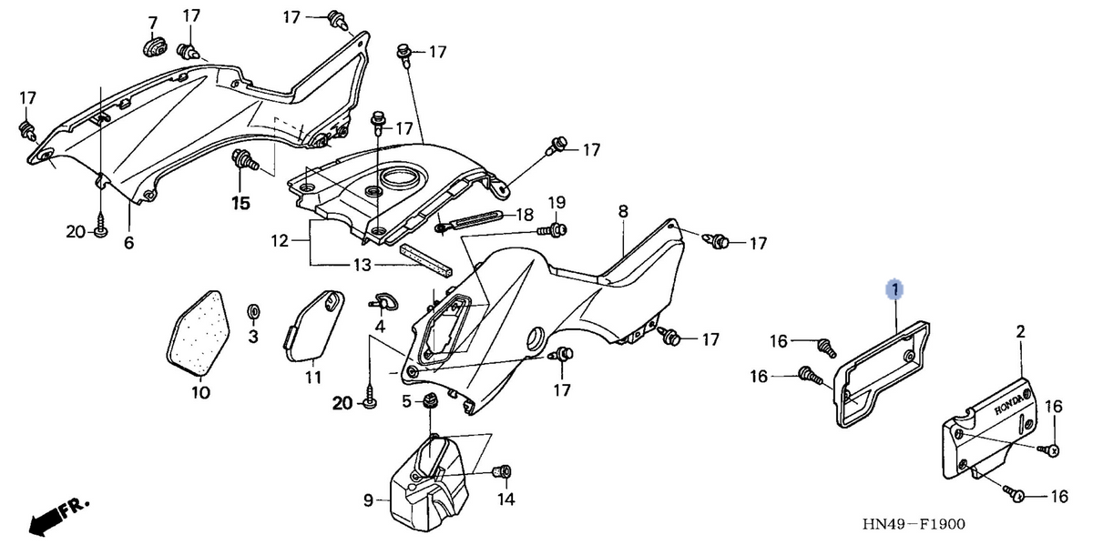 Honda OEM part 11310-HN5-N00