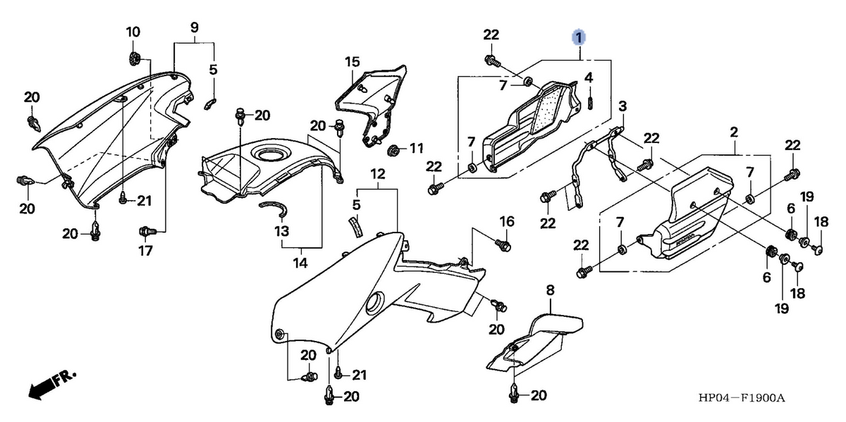 Honda OEM part 11310-HP0-A00ZA