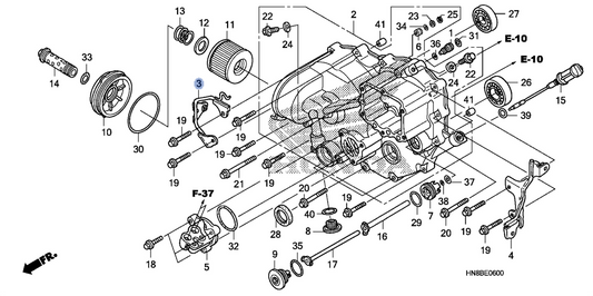 Honda OEM part 11311-HN8-A60