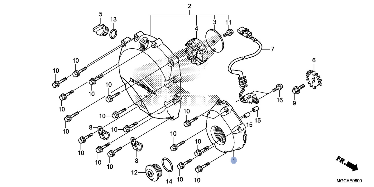 Honda OEM part 11311-MGC-N00