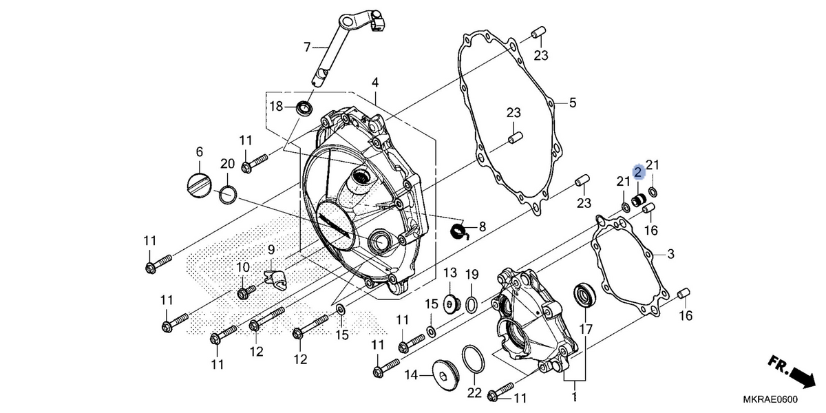Honda OEM part 11313-MKR-D10