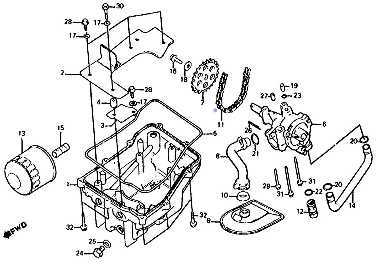 Honda OEM part 11315-MB0-010