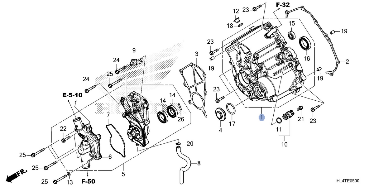 Honda OEM part 11320-HL4-B61