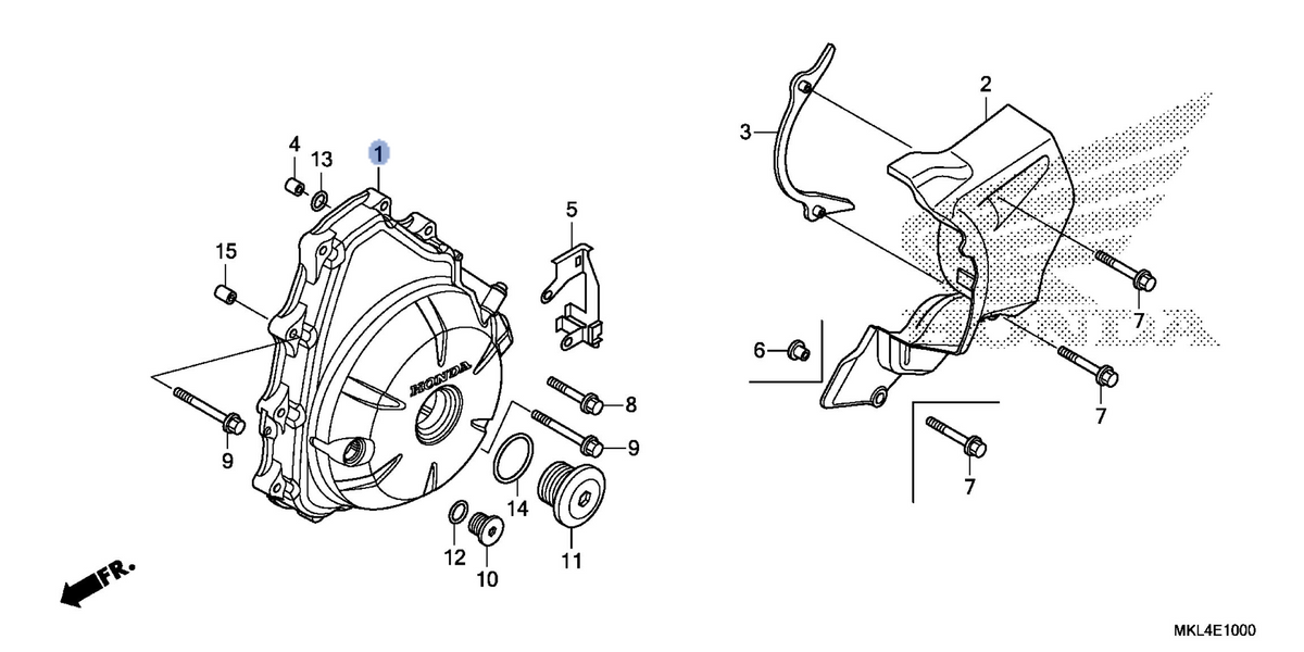 Honda OEM part 11320-MKA-D30