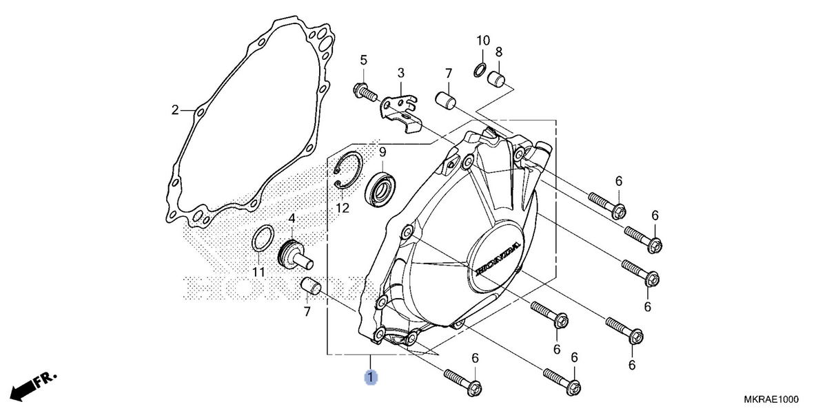 Honda OEM part 11320-MKR-D10