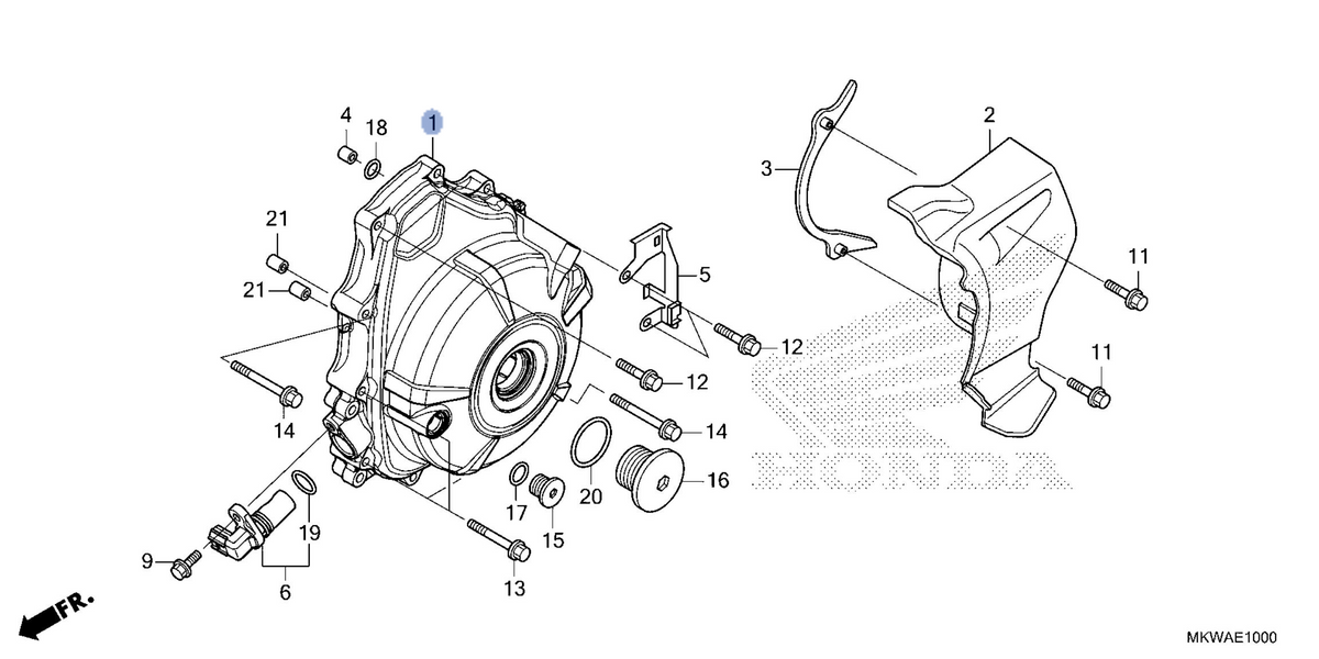 Honda OEM part 11320-MKW-D00