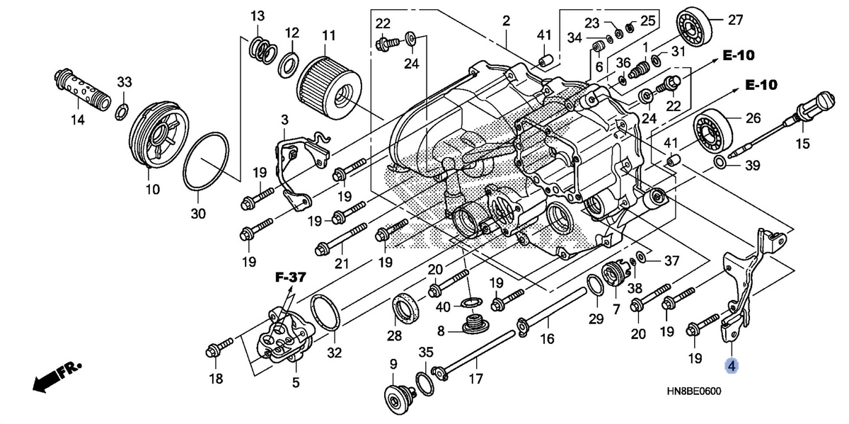 Honda OEM part 11321-HN8-000