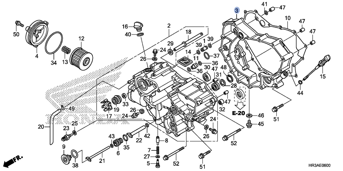Honda OEM part 11321-HP7-A00