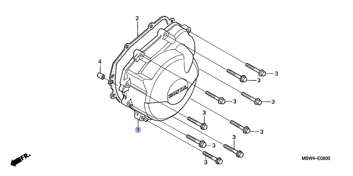 Honda OEM part 11321-MBW-316