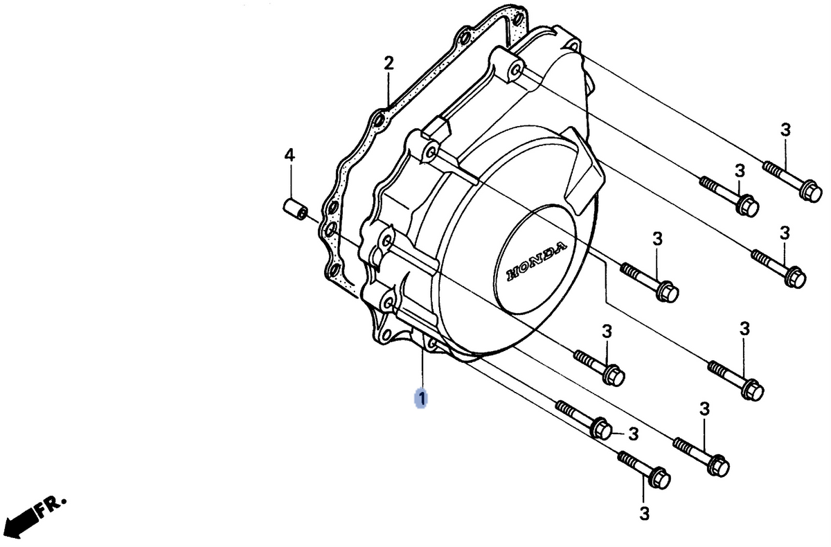 Honda OEM part 11321-MER-D00