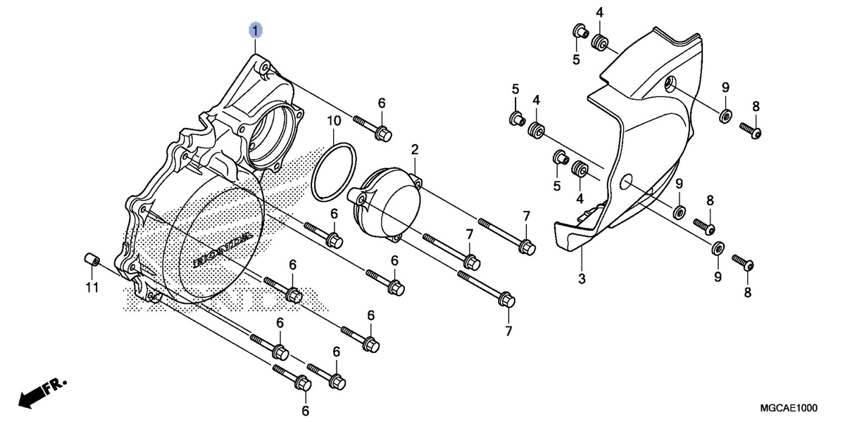 Honda OEM part 11321-MGC-J80
