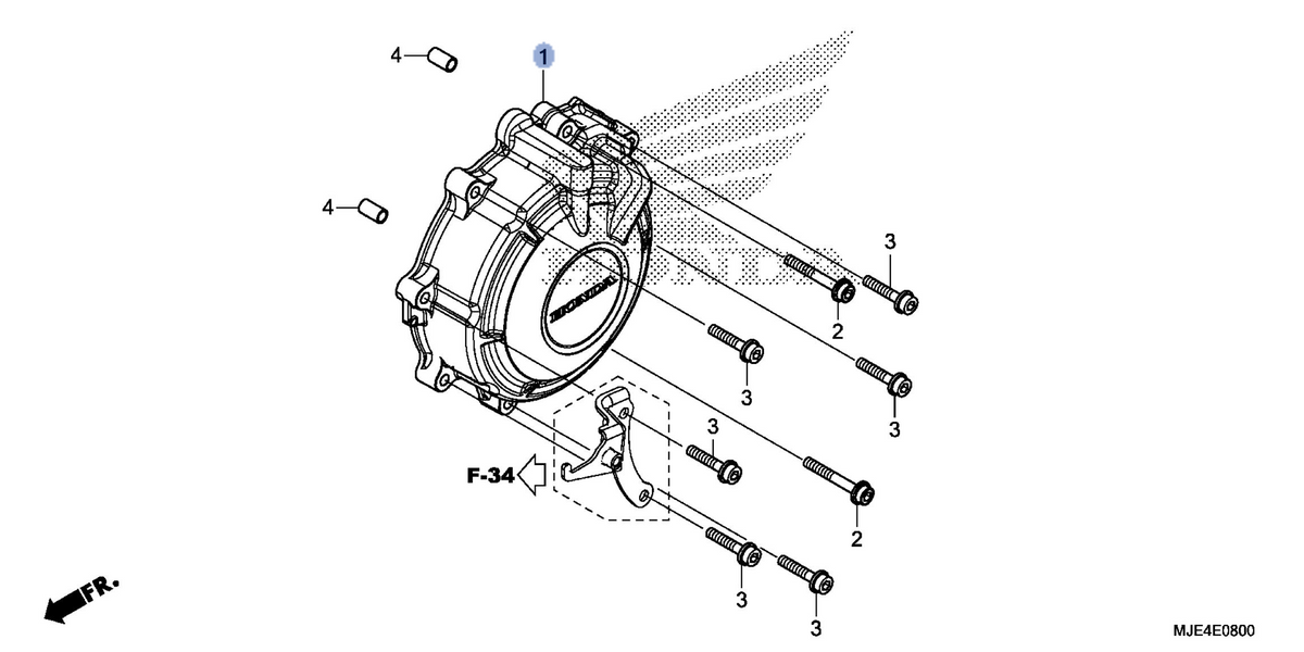 Honda OEM part 11321-MJE-D00