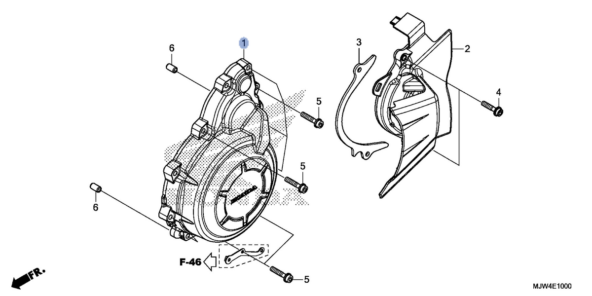 Honda OEM part 11321-MJW-J80