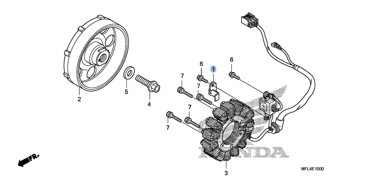 Honda OEM part 11322-MFL-000