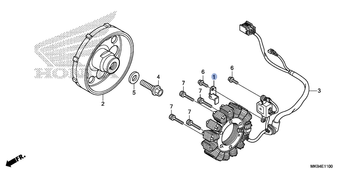 Honda OEM part 11322-MFL-010