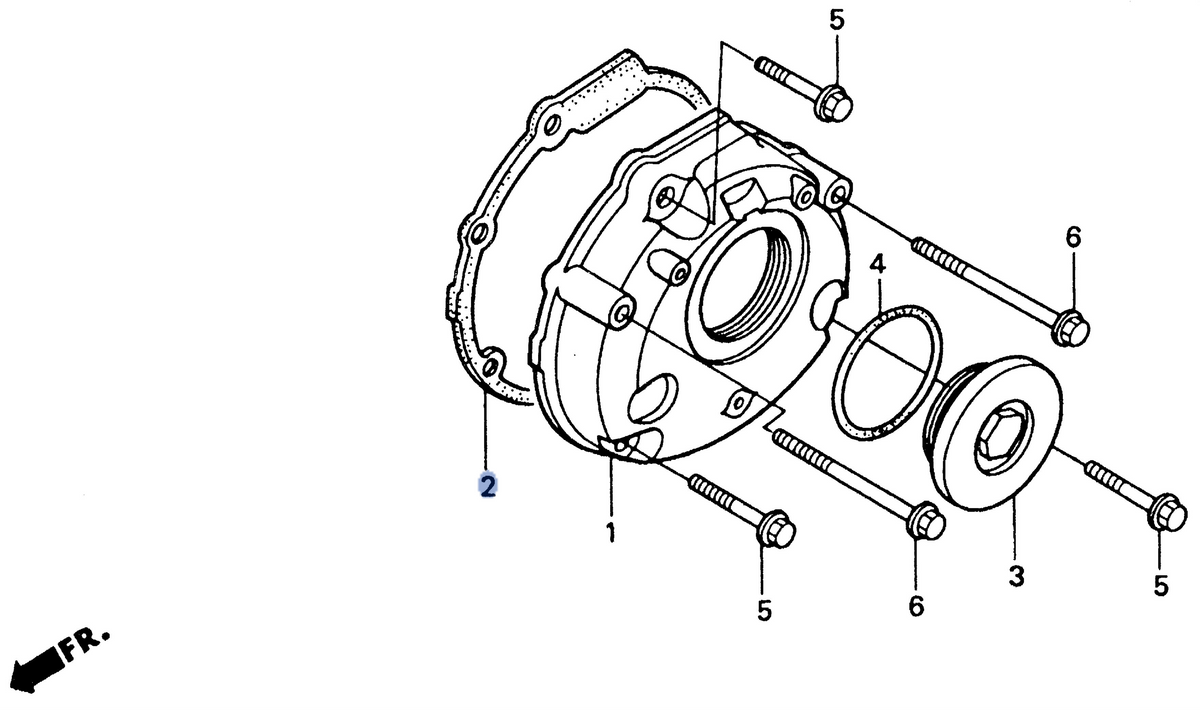 Honda OEM part 11322-MW7-790