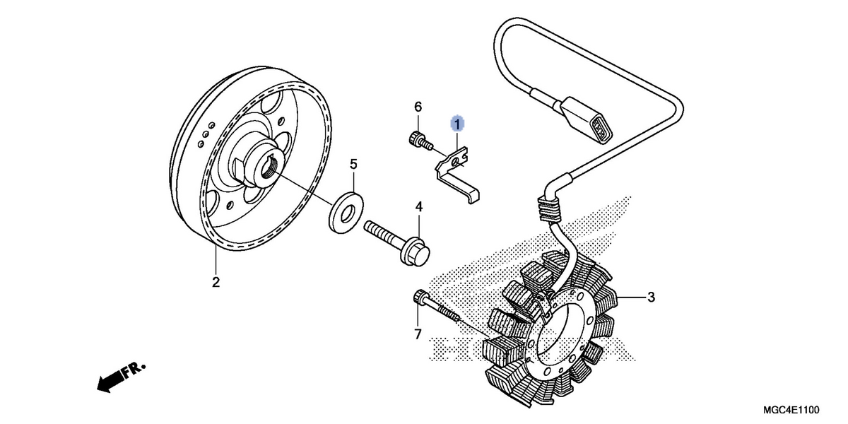 Honda OEM part 11323-MGC-000