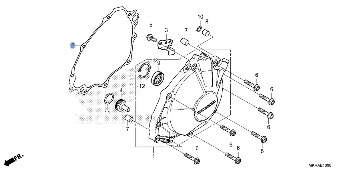 Honda OEM part 11325-MKR-D11