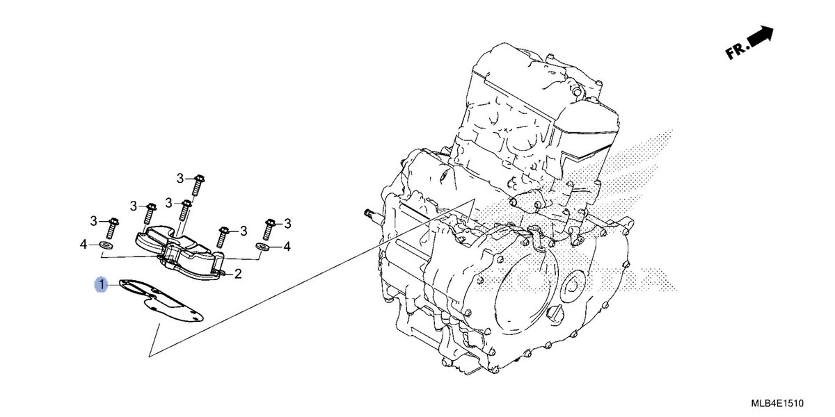 Honda OEM part 11325-MLB-D01