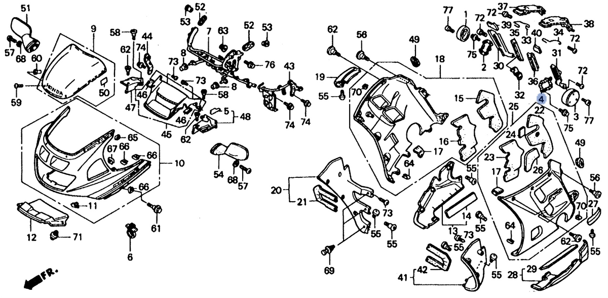Honda OEM part 11325-MS2-000