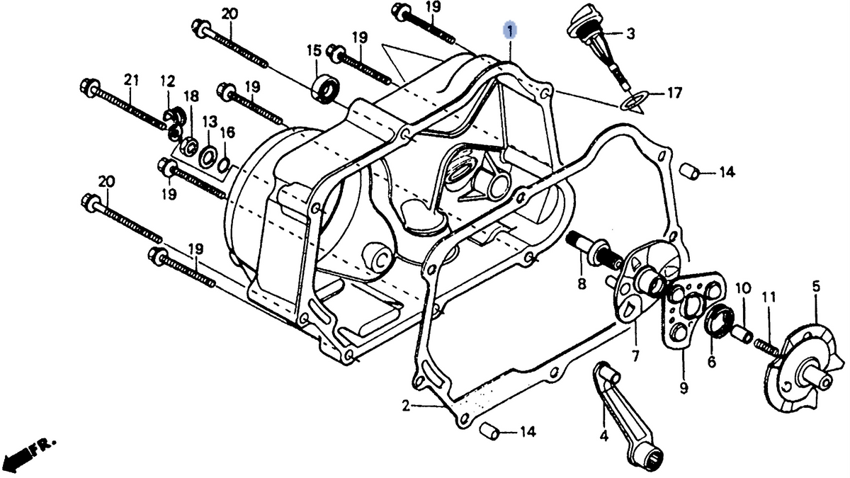 Honda OEM part 11330-GAN-770