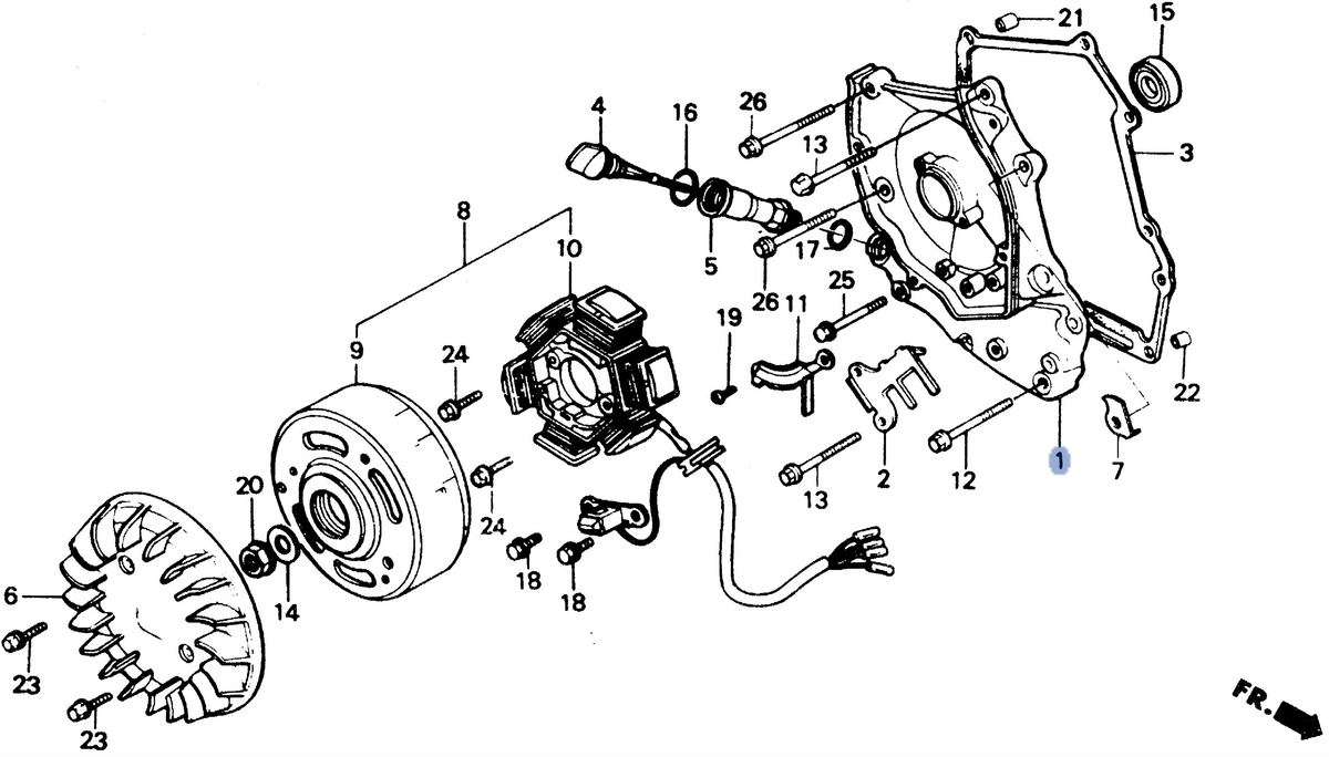 Honda OEM part 11330-GE1-771