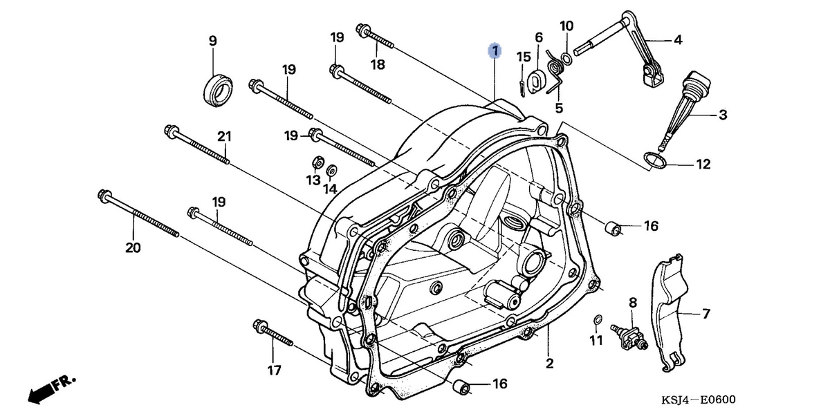 Honda OEM part 11330-GN1-A81