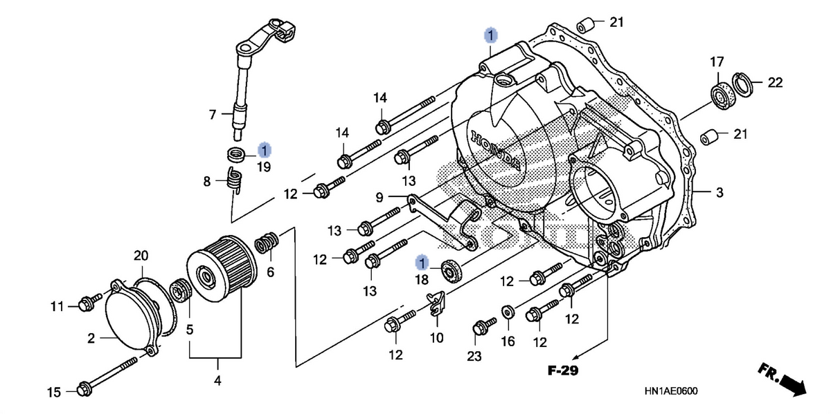Honda OEM part 11330-HN1-A70