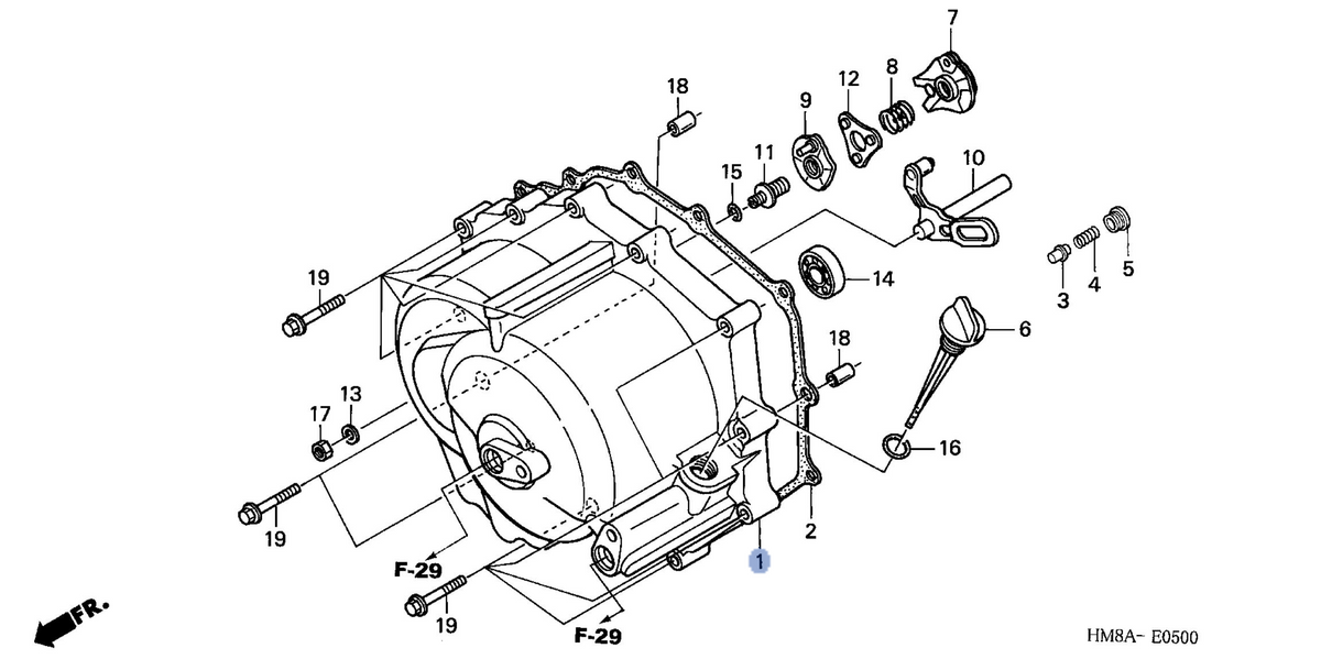 Honda OEM part 11330-HN6-000