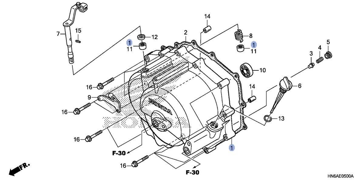 Honda OEM part 11330-HN6-A30